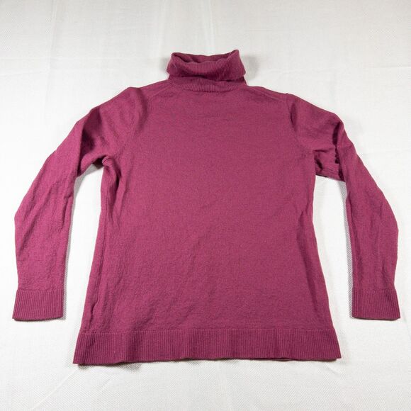 Pendleton Turtleneck 100% Merino Wool Sweater Womens XL Pullover Berry Pink - Picture 7 of 8